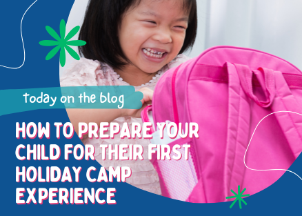 Children preparing for holiday camps